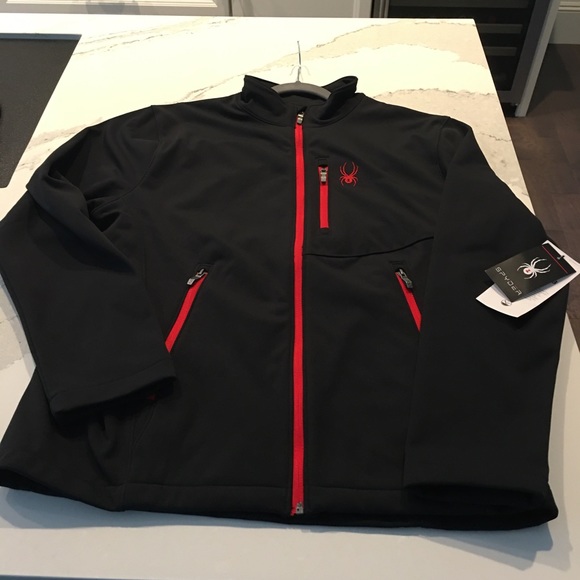Spyder Men's Softshell Jacket - Picture 8 of 10